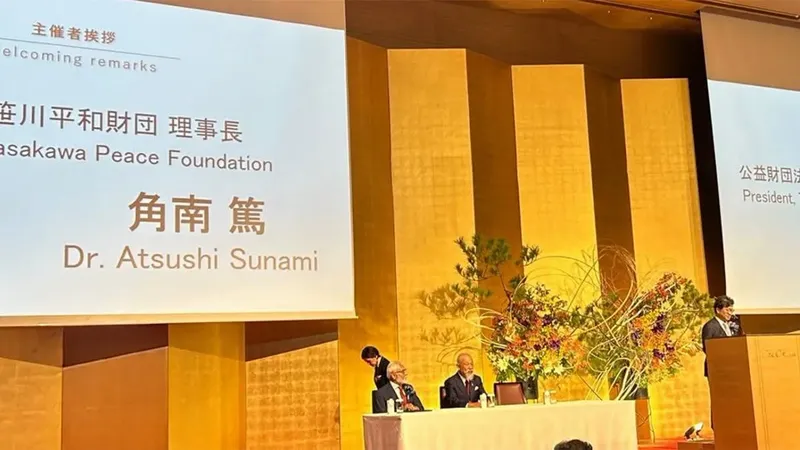 Nicaragua saluda en Tokio 40 años de la Fundación Sasakawa para la Paz