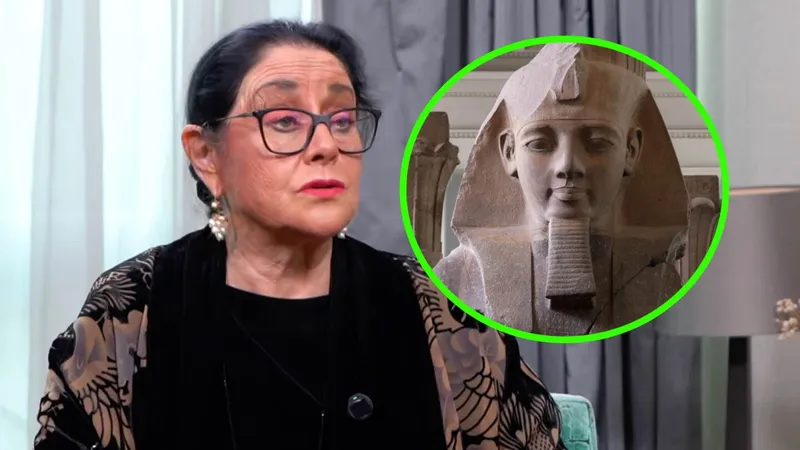 Angélica Aragón asegura que en su otra vida fue hija del faraón Ramsés y que conoció a su hermano en Egipto
