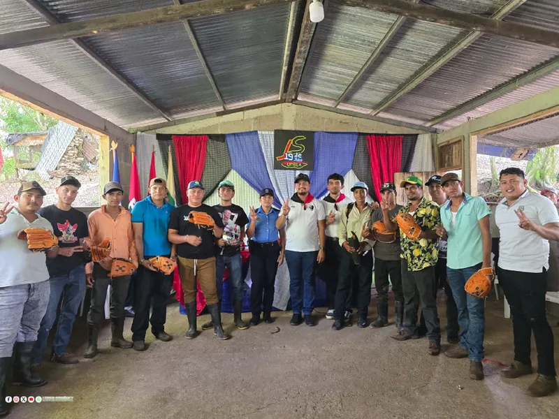 Juventud Sandinista 19 de Julio celebra asamblea en la comunidad de Umbla