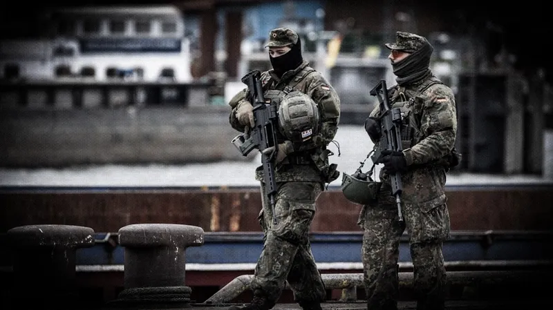Alemania refuerza el puerto de Hamburgo para operaciones militares de la OTAN