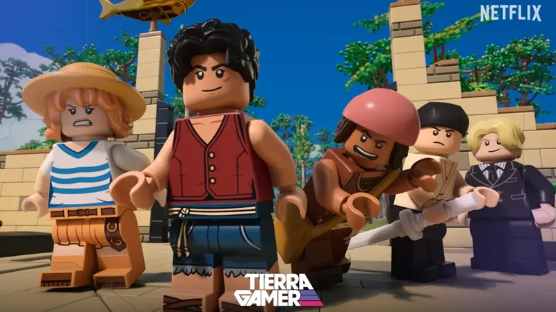 LEGO One Piece ya tiene fecha de estreno en Netflix y aquí el primer adelanto