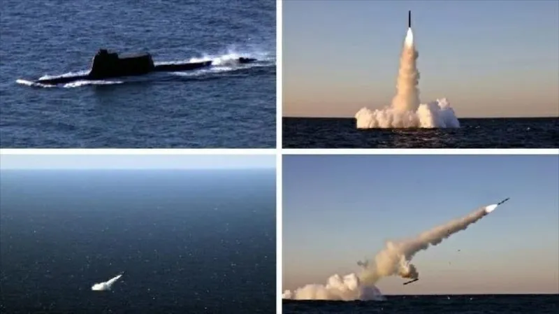 Pyongyang lanza 2 tipos de misiles de crucero estratégicos desde submarinos