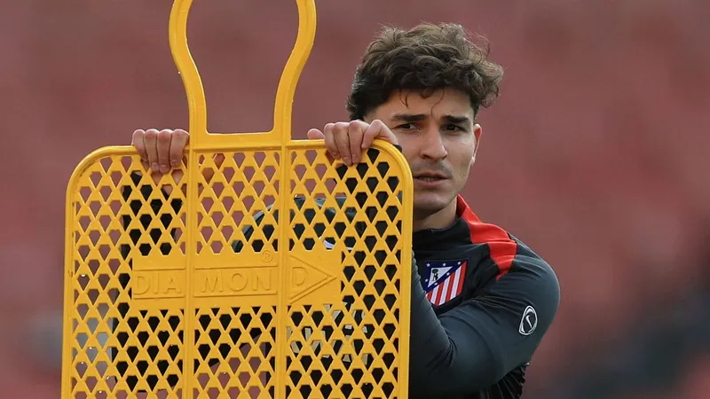 Atlético de Madrid recuperó a Julián Álvarez tras el Mundial