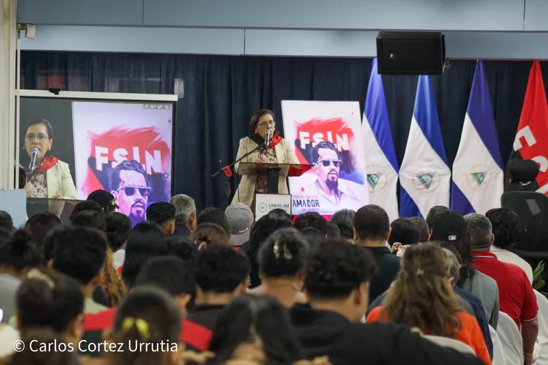 UNHSJM conmemora legado de Carlos Fonseca con foro histórico y revolucionario