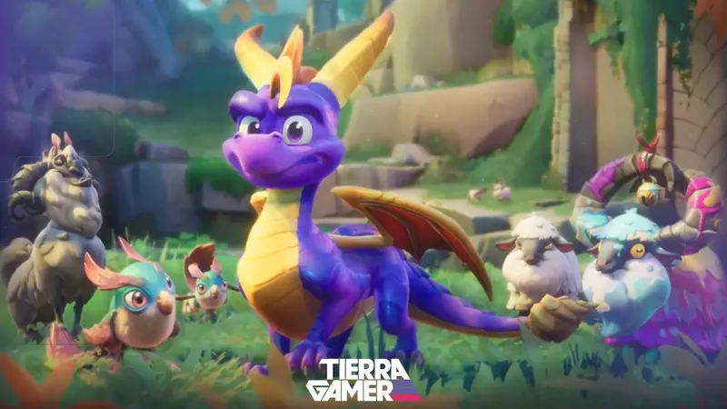 Spyro: A Realm Beyond nos da un vistazo al nuevo diseño de Spyro por su aniversario