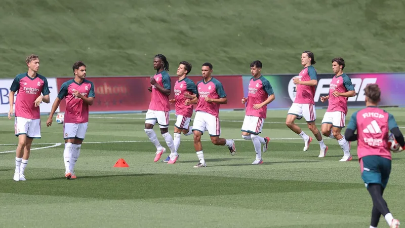 Vinícius Júnior y Bernardo Silva ya trabajan con Real Madrid