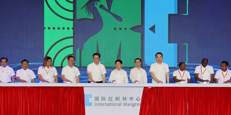 China inaugura centro internacional para proteger los manglares