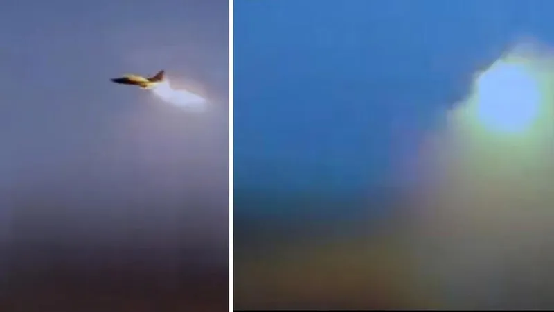 VIDEO: Así fue el lanzamiento de drones iraníes contra bases de EE.UU. en el golfo Pérsico