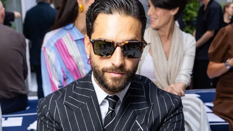 Lewis Hamilton y Maluma destacan entre los invitados al desfile de Ralph Lauren en Milán