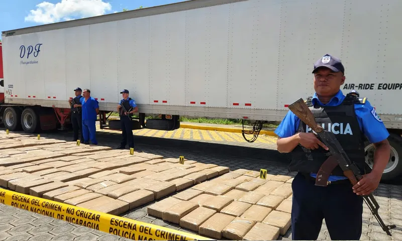 Policía incauta 1.9 toneladas de marihuana en El Guasaule