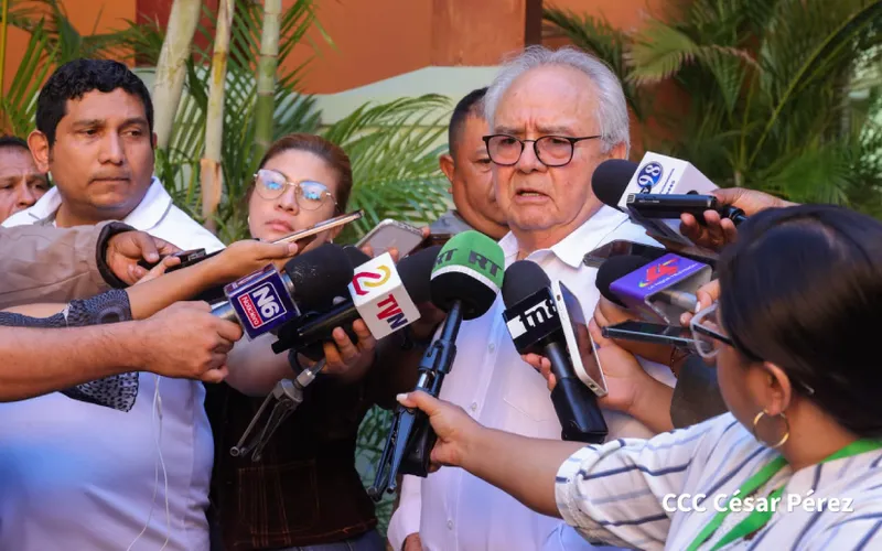 Declaraciones del Compañero Doctor Gustavo Porras Presidente de la Asamblea Nacional de Nicaragua ante Medios del Poder Ciudadano