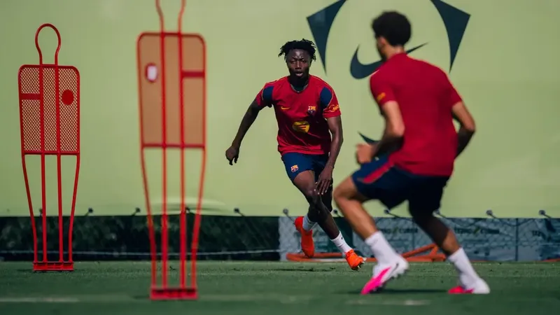 Hafiz Gariba, de trabajar en una mina al primer equipo del Barça