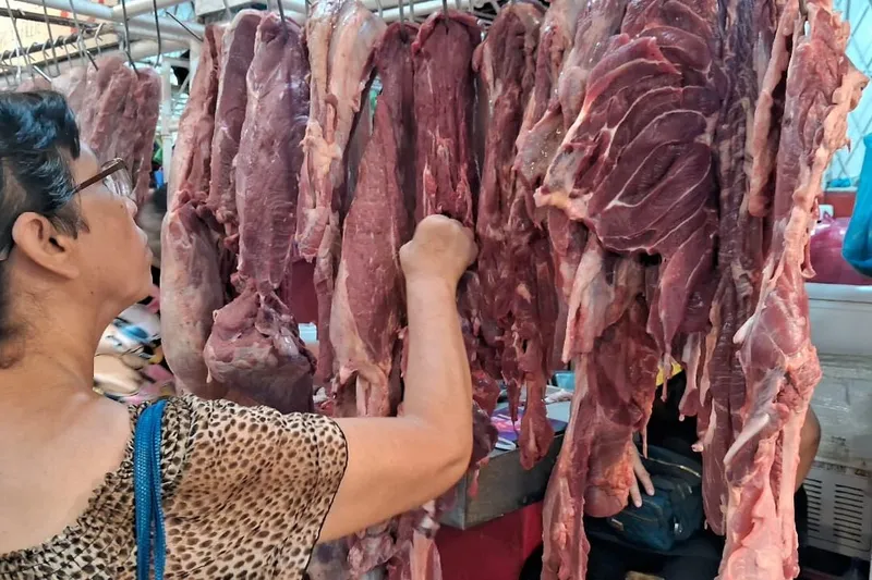 Precios de carnes se mantienen estables en el Roberto Huembes