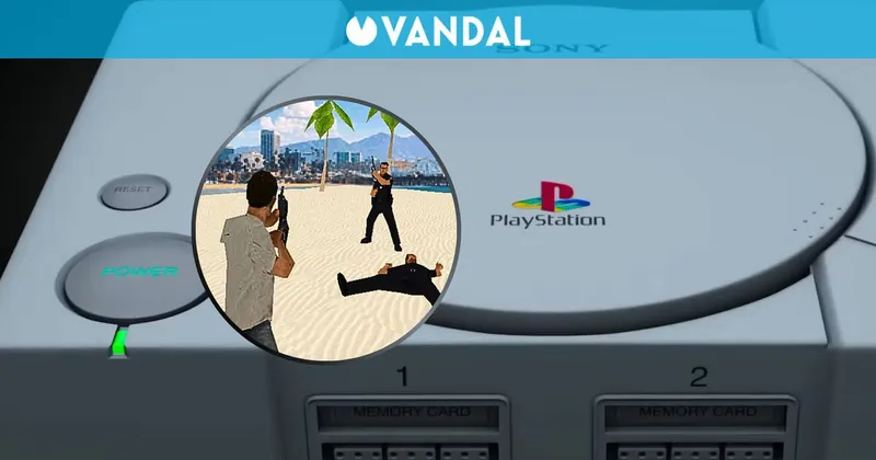 No es un mod: crea una versión de GTA V para la primera PlayStation respetando las limitaciones del hardware