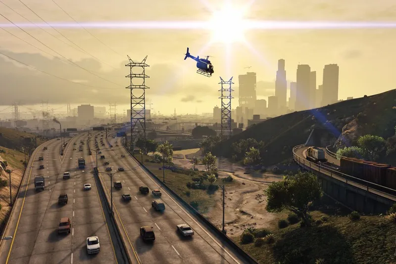 Los coches de GTA V no chocan contigo a propósito (y tampoco se solucionaría con intermitentes)