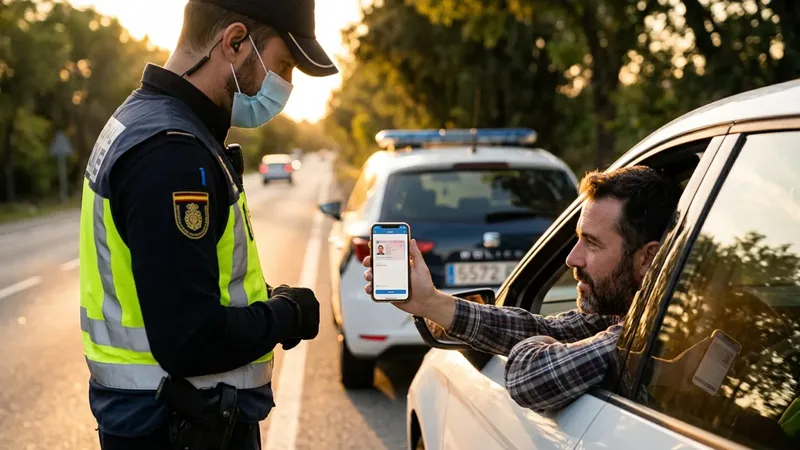 Si te para la Policía y no llevas el carnet de conducir encima, tu móvil tiene la solución
