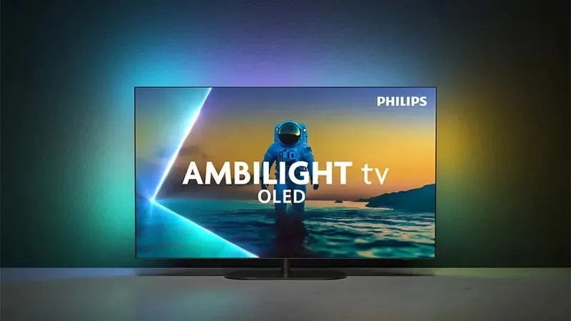 Esta Smart TV 4K con Dolby Vision y Ambilight tiene un 41% de descuento en PcComponentes