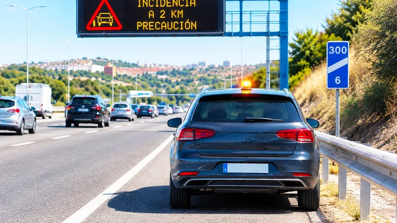 La DGT presume de un curioso récord batido en España con su baliza V16 que era casi imposible no superar