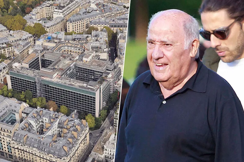 Amancio Ortega bate su récord personal de compras en Europa: más de 800 millones de euros por unas oficinas en París