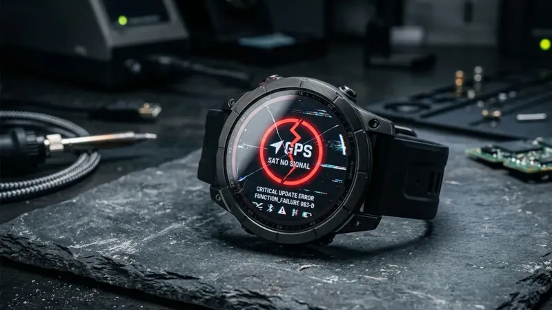 Garmin falla en su última actualización y deja a muchos de sus relojes sin su función más utilizada