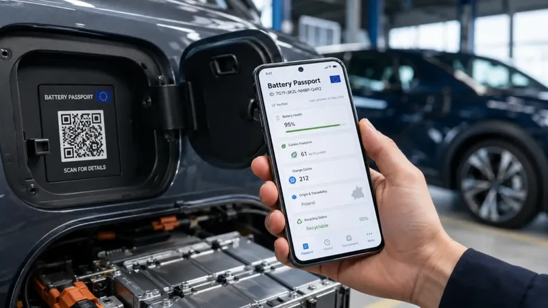 Así funciona el pasaporte de la batería que la Unión Europea está a punto de lanzar: un empujón al mercado del coche eléctrico de segunda mano