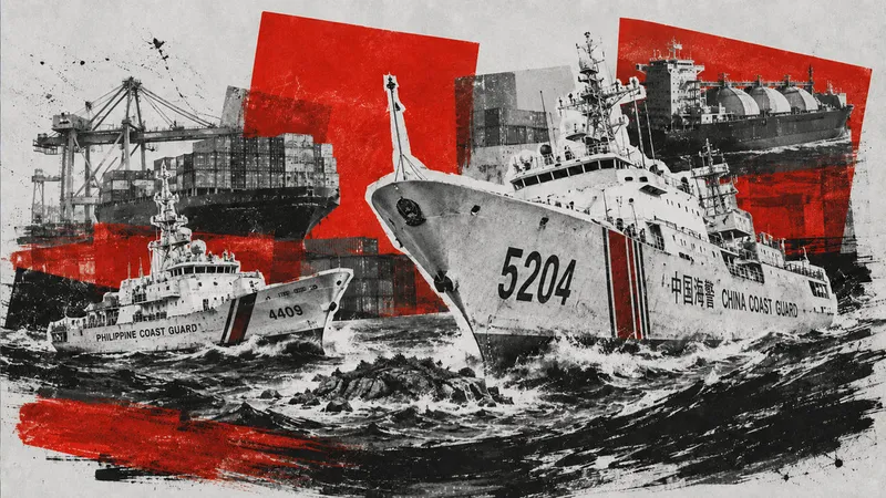 El mar donde cada isla puede desatar una crisis