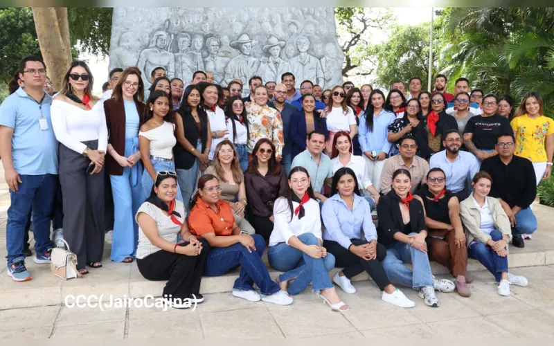 Comunicadores Sandinistas rinden homenaje al Comandante Tomás Borge