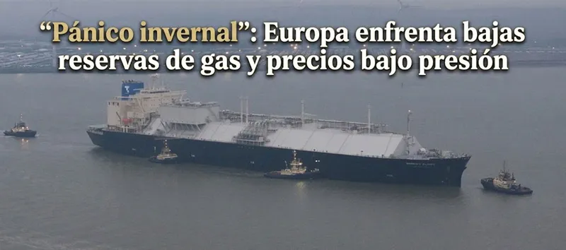 Europa en alerta: las reservas de gas caen y crece el temor por el...