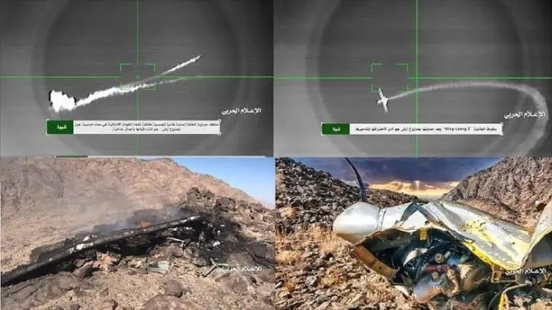 Yemen derriba dron saudí ‘Wing Loong 2’ durante su misión hostil en Marib