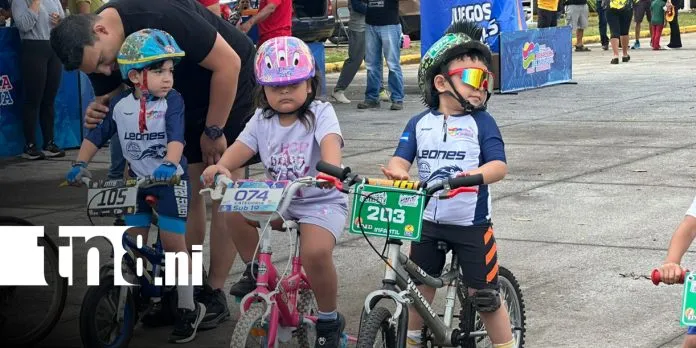 Bicicletas, sueños y talento: así crece el ciclismo infantil en Managua