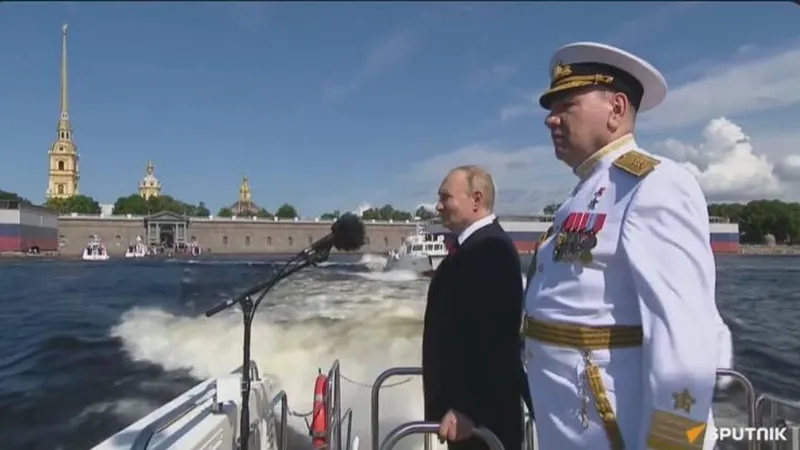 Putin destaca el rol de la Armada rusa en el cumplimiento de las tareas de la operación militar especial