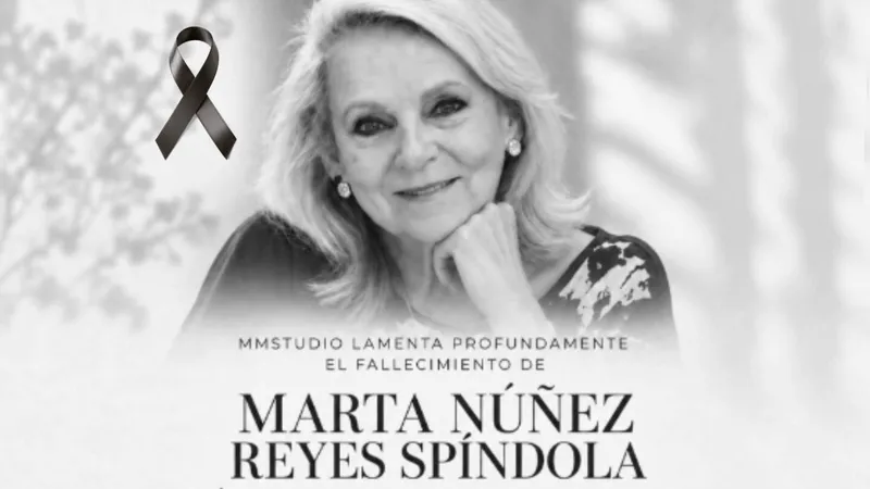 Reportan el deceso de Marta Núñez, la hermana de Patricia Reyes Spíndola: “Vuela alto”