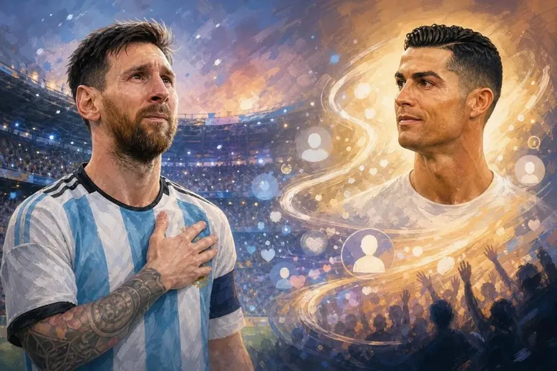 Lo que le mandó a decir Cristiano Ronaldo a Messi sobre su retiro