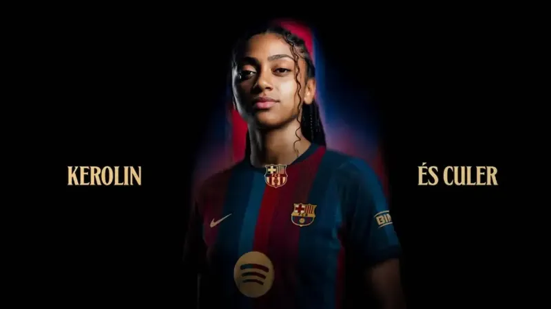 Oficial: Kerolin firma por el Barça hasta 2030