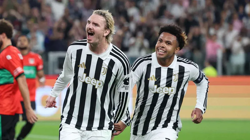 Juventus se llevó los reflectores en la Europa League