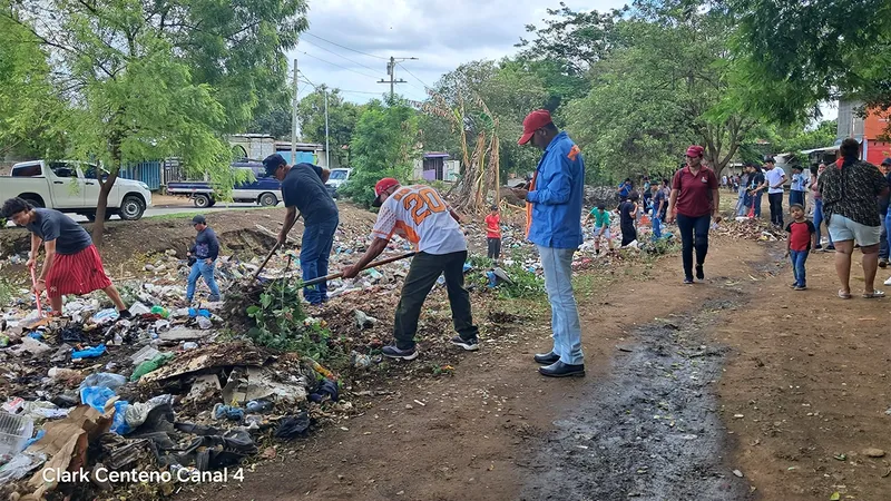 Campaña “Jugá Limpio… Hacé de tu Barrio tu Cancha” fortalece la participación ciudadana en Managua