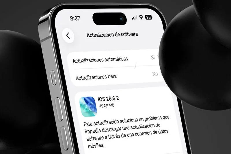 Hora de actualizar el iPhone: Apple lanza iOS 26.6.2 a días de iOS 27