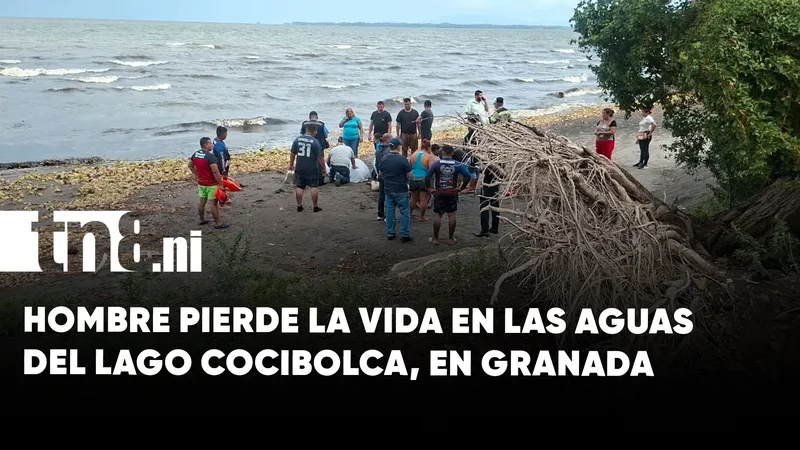 Tragedia en Granada: Hombre pierde la vida en las aguas del Lago Cocibolca