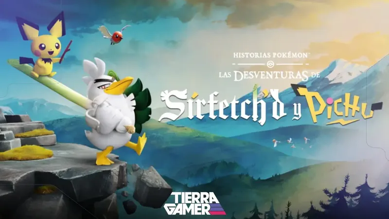 Las aventuras de Pokémon: las desventuras de Sirfetch’d y Pichu anunciadas
