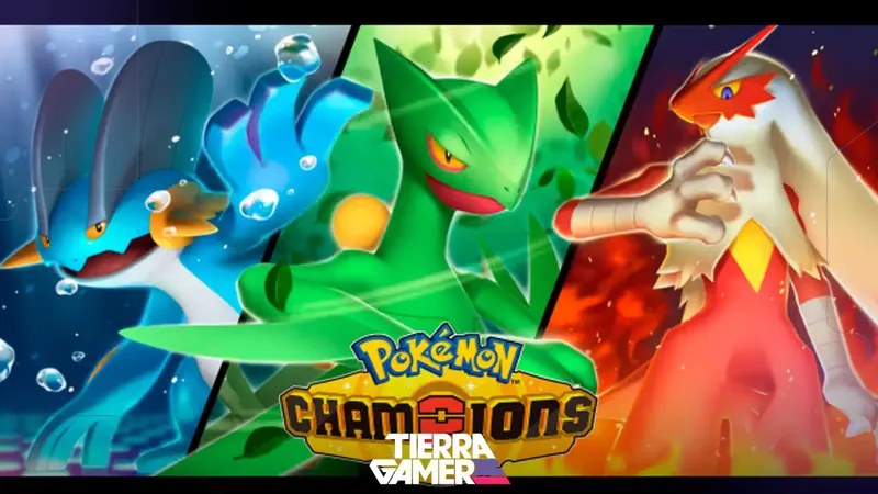 Pokémon Champions revela sus desafíos mensuales de julio 2026
