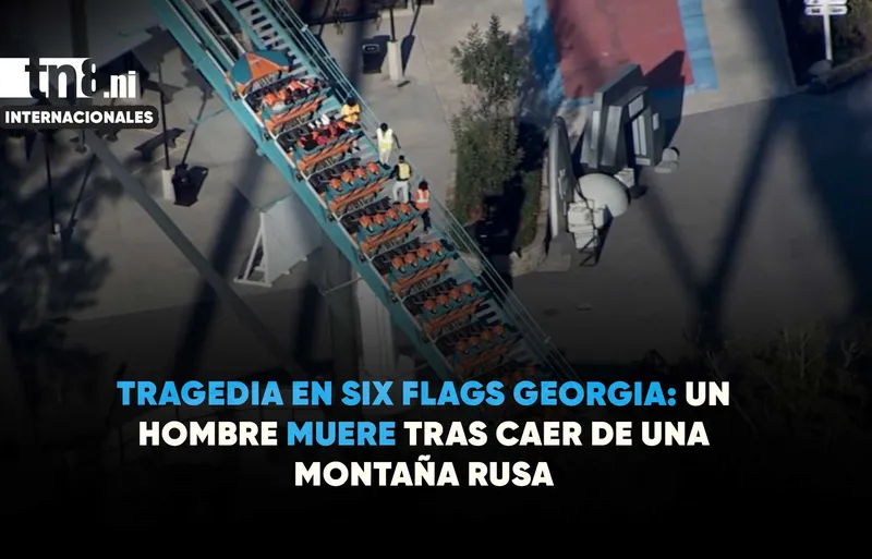 Tragedia en Six Flags Georgia: un hombre muere tras caer de una montaña rusa