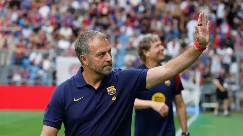 Flick elige a Raphinha como primer capitán y explica los motivos