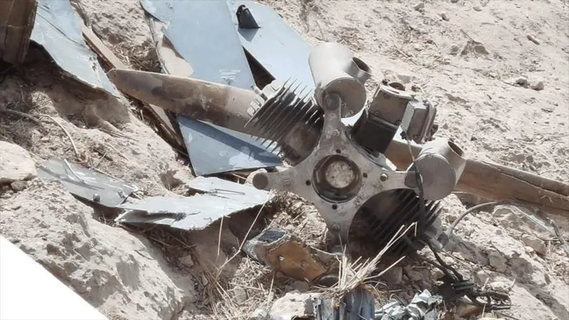 CGRI de Irán derriba un dron LUCAS de EEUU en Bandar Abás, en sur del país