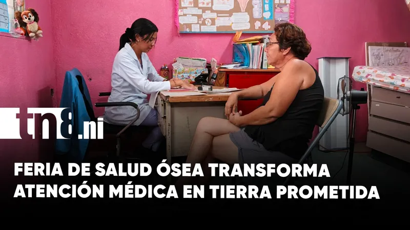 Feria de atención para el cuidado de los huesos llega al barrio Tierra Prometida