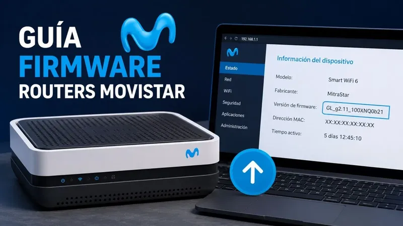 Cómo saber si tu router de Movistar tiene el último firmware instalado