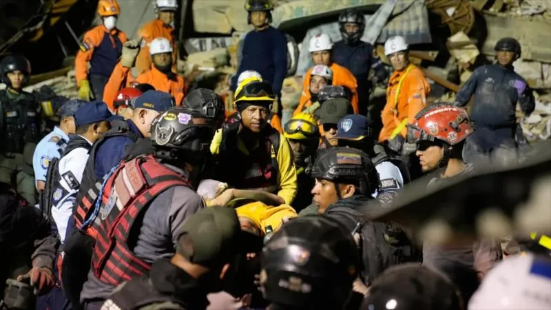 Venezuela reporta 32 muertos y más de 700 heridos tras dos potentes sismos