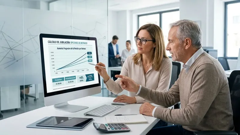 Cuánto aumenta tu pensión por retrasar la jubilación: las tres opciones y ejemplos prácticos
