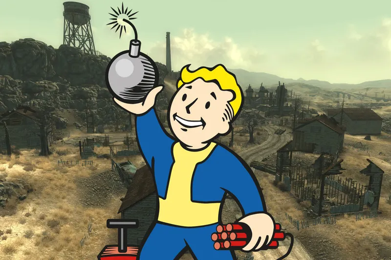 Hay un sitio en el infierno reservado para los desarrolladores de Fallout 3 que crearon estas ruinas al noreste del mapa