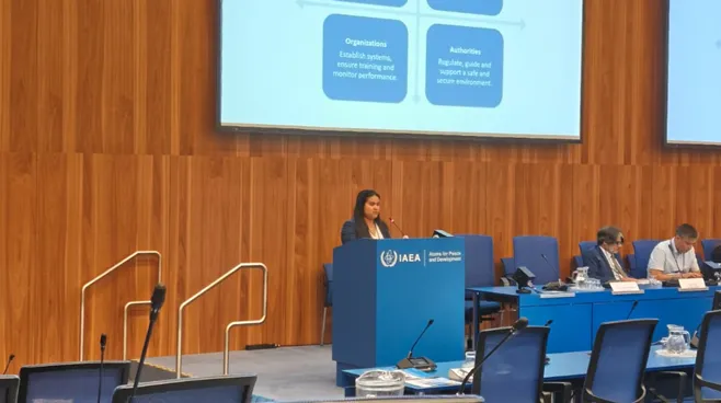 Especialista del Minsa participa en foro internacional sobre protección de materiales radiactivos