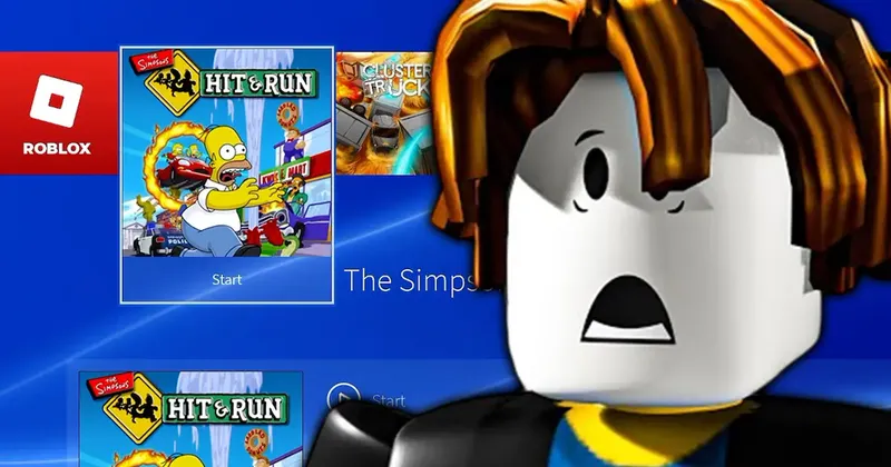Logran llevar juegos de PlayStation a PC gracias a Roblox, e incluso ya es posible jugar The Simpsons Hit & Run, FNAF y PaRappa the Rapper